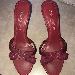 vintage Louis Vuitton heels